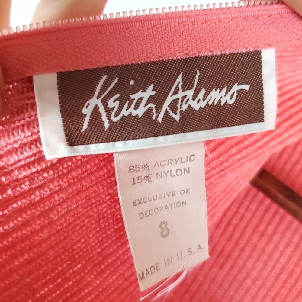 Vintage Keith Adams Pink Dress - Picture 8 of 8